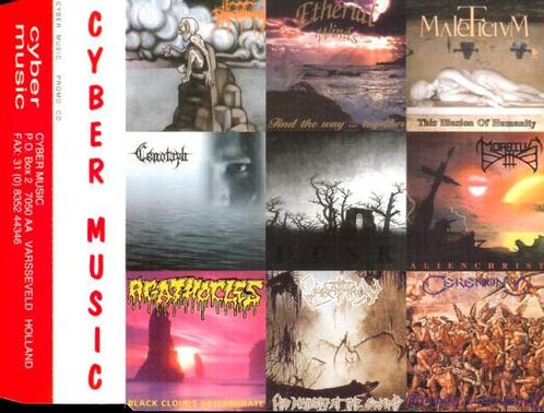 cd promo - Various - Cyber Music, Cd's en Dvd's, Cd's | Overige Cd's, Zo goed als nieuw, Verzenden