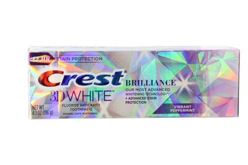 Crest 3D White Brilliance tandpasta 130 gram, Sieraden, Tassen en Uiterlijk, Beautycases, Ophalen of Verzenden