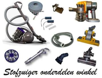 Dyson onderdelen o.a. borstels, filter, motor, buis, slang