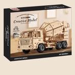 Betonmixer Vrachtwagen 165-delig Houten DIY Modelbouw, Verzenden, Nieuw