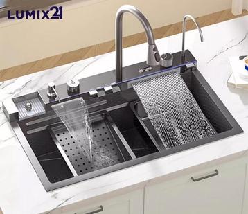 Luxe Multifunctionele Waterval Keuken Wasbak/Spoelbak beschikbaar voor biedingen