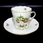 Herend - Exquisite Trembleuse Tea Cup and Saucer (2 pcs) -