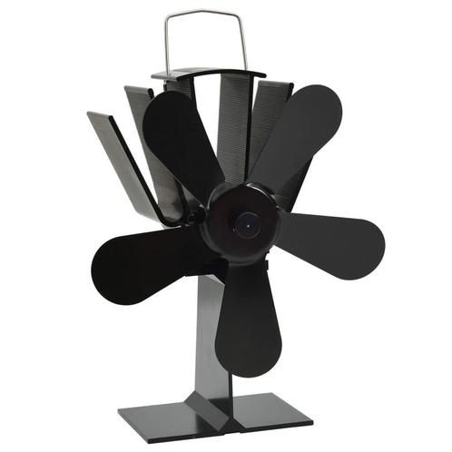 Kachelventilator 5 Vinnen Zwart - Topdeal! - 42% Korting, Huis en Inrichting, Kachels, Houtkachel, Hout, Nieuw, Vrijstaand, Ophalen of Verzenden