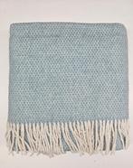 Grande Plaid exclusief in katoenmix Marineblauw met
