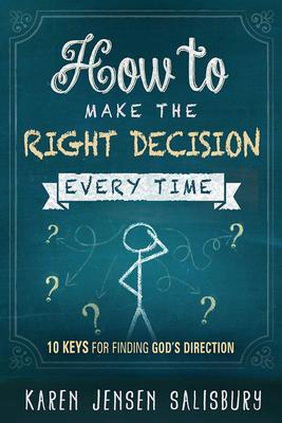How to Make the Right Decision Every Time 9781629980263, Boeken, Taal | Engels, Gelezen, Verzenden