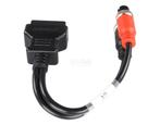 OBDSTAR PGO 6+6 Pins OBD - 16 Pins OBD2 Verloopkabel Motorfi, Verzenden, Nieuw