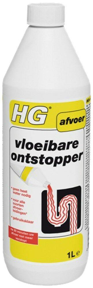 HG 139100100 Vloeibare ontstopper - 1L, Doe-het-zelf en Verbouw, Overige Doe-het-zelf en Verbouw, Ophalen of Verzenden