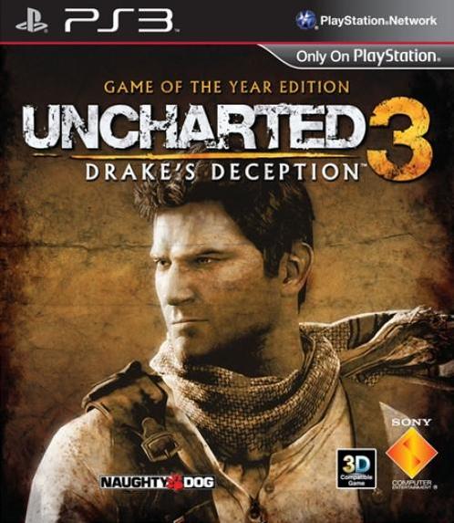 Uncharted 3 Game of the Year Edition (PlayStation 3), Spelcomputers en Games, Games | Sony PlayStation 3, Gebruikt, Vanaf 12 jaar