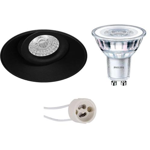 Voordeelset: LED Spot Set - Pragmi Nivas Pro - GU10 Fitting, Huis en Inrichting, Lampen | Spots, Plafondspot of Wandspot, Nieuw