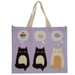Boodschappentas Feline Fine Kat NIEUW, Sieraden, Tassen en Uiterlijk, Tassen | Schoudertassen, Ophalen of Verzenden, Nieuw, Blauw