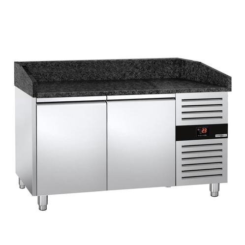 GGM Gastro | Pizza koelwerkbank PREMIUM - 1500x800mm - met 2, Zakelijke goederen, Horeca | Meubilair en Inrichting, Verzenden