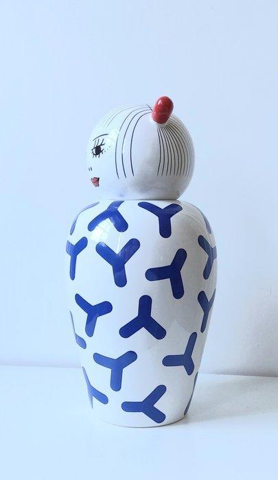 Seletti - Elena Cutolo - dekselvaas - Canopie - Glazuur,, Antiek en Kunst, Antiek | Meubels | Stoelen en Banken