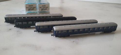 Atlas N - 1 x 2680 / 1 x 2681 / 2 x 2683 - Modeltrein (4) -, Hobby en Vrije tijd, Modeltreinen | N-Spoor