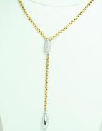 Fope - Halsketting - 18 karaat Geel goud, Witgoud Diamant, Sieraden, Tassen en Uiterlijk, Kettingen, Nieuw