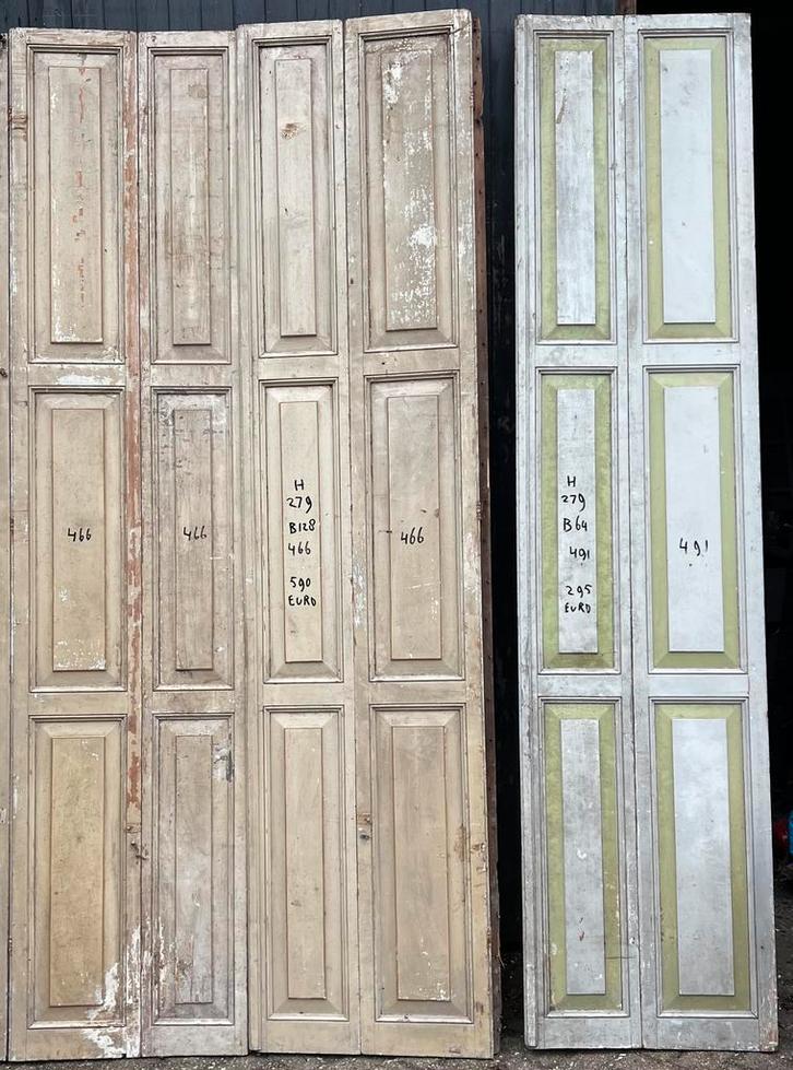 2500 gebruikte oude binnendeuren paneeldeuren  buitendeuren, Doe-het-zelf en Verbouw, Deuren en Horren, Binnendeur, Gebruikt, Schuifdeur
