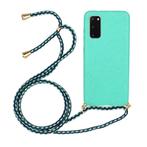 Galaxy S21 FE Crossbody TPU Hoesje met Koord Mint, Nieuw, Ophalen of Verzenden