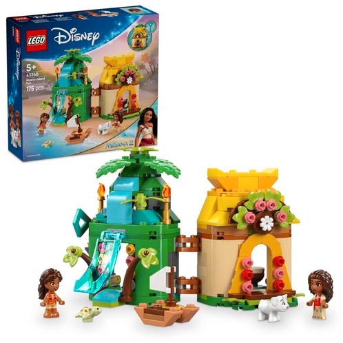LEGO Disney 43260 Vaianas Speeleiland, Kinderen en Baby's, Speelgoed | Duplo en Lego, Nieuw, Verzenden