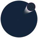 vidaXL Zwembadfolie solar drijvend 250 cm PE zwart en blauw, Verzenden, Nieuw