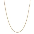 Gouden lengtecollier gourmet 57.5 cm 18 krt, Sieraden, Tassen en Uiterlijk, Kettingen, Ophalen of Verzenden, Nieuw