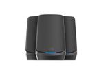Netgear Orbi RBKE963 - Mesh WiFi - AXE11000 - 3-Pack - Zwart, Computers en Software, WiFi-versterkers, Nieuw, Netgear
