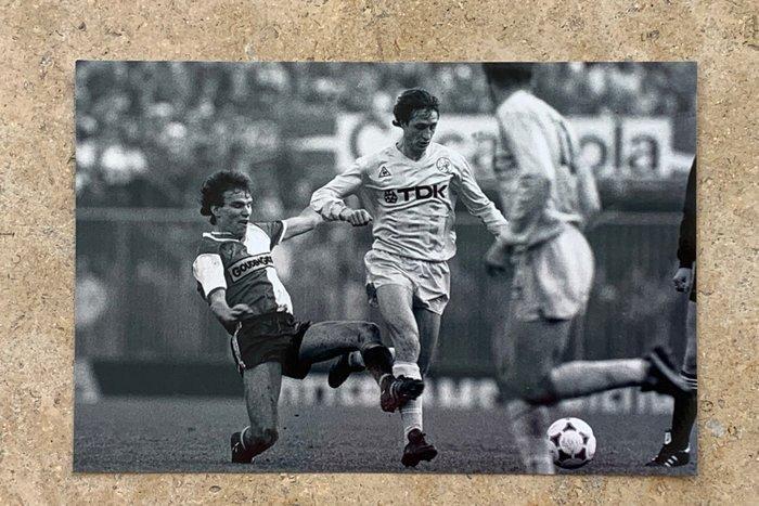 AFC Ajax - Football - Johan Cruijff - 1982 - Foto, Verzamelen, Overige Verzamelen