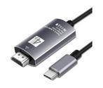 DrPhone USB-C naar HDMI Adapter kabel - 4K 60Hz - HDTV Adapt, Computers en Software, Overige Computers en Software, Nieuw, Verzenden