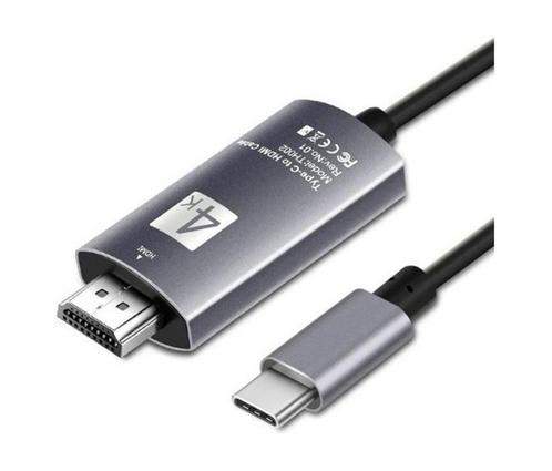 DrPhone USB-C naar HDMI Adapter kabel - 4K 60Hz - HDTV Adapt, Computers en Software, Overige Computers en Software, Verzenden