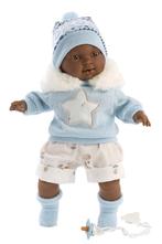 Llorens Jongens Pop Sirham Lloron Blauwe Kleding 38Cm, Kinderen en Baby's, Speelgoed | Poppen, Ophalen of Verzenden, Nieuw, Overige typen