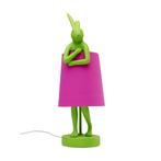*WOONWINKEL* Kare Design Rabbit Green/Pink Tafellamp Konijn, Huis en Inrichting, Verzenden, Nieuw