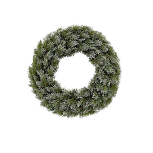 Pittsburgh Kerstkrans - Ø45 cm - Groen, Diversen, Kerst, Nieuw, Verzenden