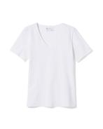 HEMA Dames T-shirt perfect comfort katoen wit, Verzenden, Nieuw
