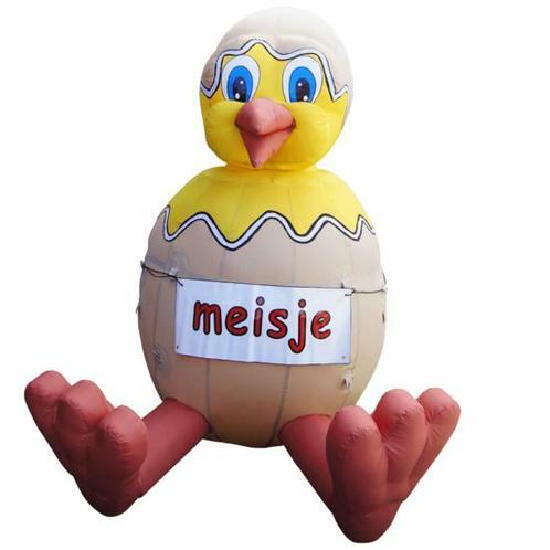 Kuiken uit Ei, Hobby en Vrije tijd, Feestartikelen, Geboorte of Huwelijk, Feestartikel, Zo goed als nieuw, Ophalen