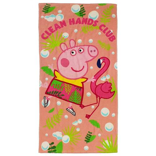 Peppa Pig Badlaken Strandlaken 70x140cm - Officiële, Huis en Inrichting, Badkamer | Badtextiel en Accessoires, Verzenden