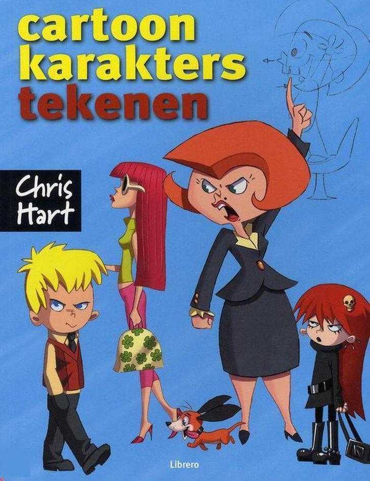 Cartoonkarakters tekenen 9789089980717 Ch. Hart, Boeken, Hobby en Vrije tijd, Gelezen, Verzenden