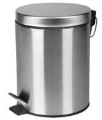 Pedaalemmer 5 liter – Softclose – Geborsteld staal /, Ophalen of Verzenden, Nieuw, Rvs, Bad