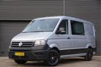 Volkswagen Crafter 35 2.0 TDI L3H2 DC 6P, 140PK AUT. LEDER,, Automaat, Stof, Gebruikt, Euro 6