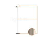 Top Light Sun Floor Vloerlamp LED Downlight, nikkel mat - ø, Huis en Inrichting, Lampen | Vloerlampen, Verzenden, Nieuw