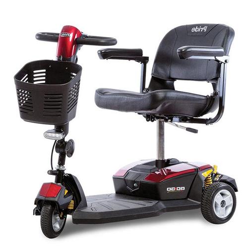 Pride GO-GO® Elite Traveller 3-wiel - 12Ah, Diversen, Brommobielen en Scootmobielen, Ophalen of Verzenden