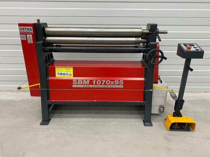OSTAS SBM 1070 x 95 plaatwals platenwals rollenwals, Doe-het-zelf en Verbouw, Gereedschap | Overige machines, Nieuw
