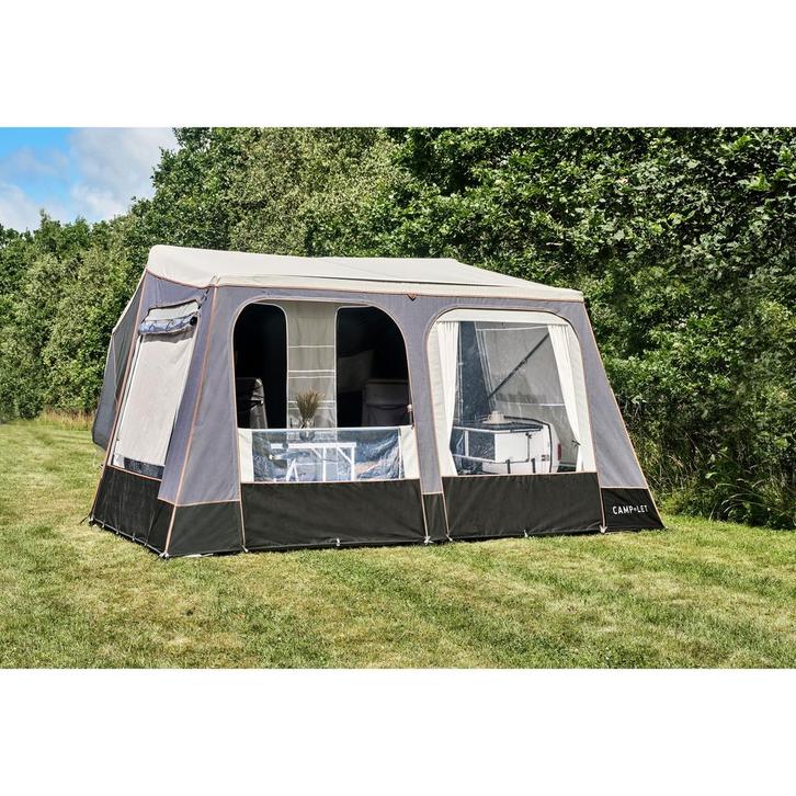 Camp-let North geremd vouwwagen 750 kg grey, Caravans en Kamperen, Vouwwagens, Ophalen