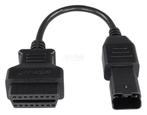 OBDSTAR Ducati 4 Pins OBD - 16 Pins OBD2 Verloopkabel Motorf, Verzenden, Nieuw