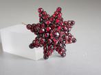 Verguld - Broche - Boheemse Ster Granaat