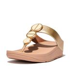 -3% FitFlop  FitFlop Halo metallic-trim toe-post sandals  ma, Verzenden, Nieuw, Slippers