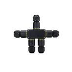 3 Pin | 5-weg quick connector zwart | ip68 | 4-11mm, Ophalen of Verzenden, Nieuw, Overige typen