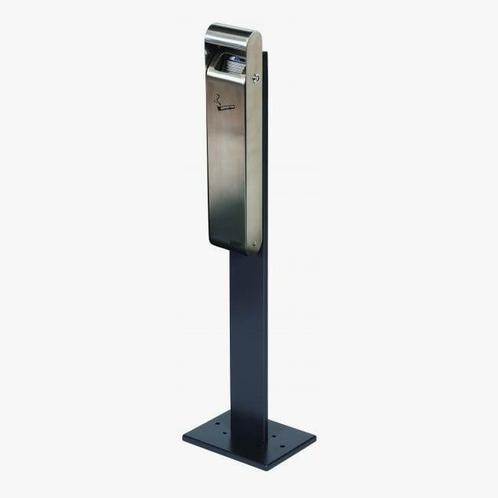 Wand-Asbak + Paal | Extra Smal | RVS/Grijs | 3L |, Zakelijke goederen, Horeca | Keukenapparatuur, Nieuw in verpakking, Verzenden