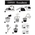 Oasis  terrabrick™ floral media 11,43x11,45x5 cm 8 pcs voor, Nieuw, Ophalen of Verzenden