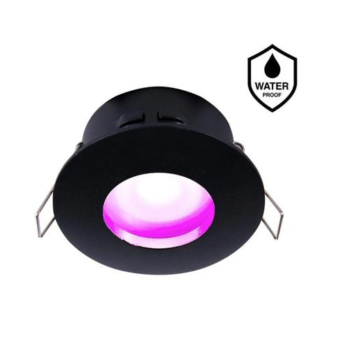 Zigbee smart Inbouwspot Zwart 4.7W Waterdicht 70 mm HUE, Huis en Inrichting, Lampen | Plafondlampen, Ophalen of Verzenden