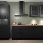 Zwarte keuken Tunis 21652, Huis en Inrichting, Verzenden, Nieuw