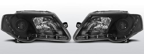 Koplampen LED DRL | Volkswagen Passat B6 2005-2010 | met ver, Auto-onderdelen, Verlichting, Nieuw, Volkswagen, Verzenden