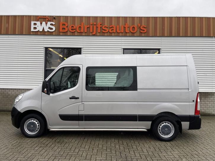 Renault Master T35 2.3 dCi 130pk L2H2 bpm vrij / euro 6 dies, Auto's, Bestelauto's, Onderhoudsboekje, Lease, Handgeschakeld, Overige kleuren